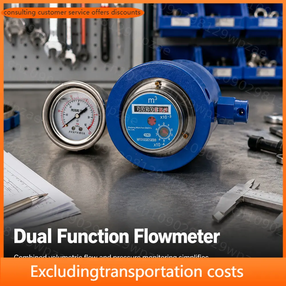 High-pressure High-precision Turbine Flowmeter Dual-function Mine-use High-pressure Sensor Water Injection Flowmeter