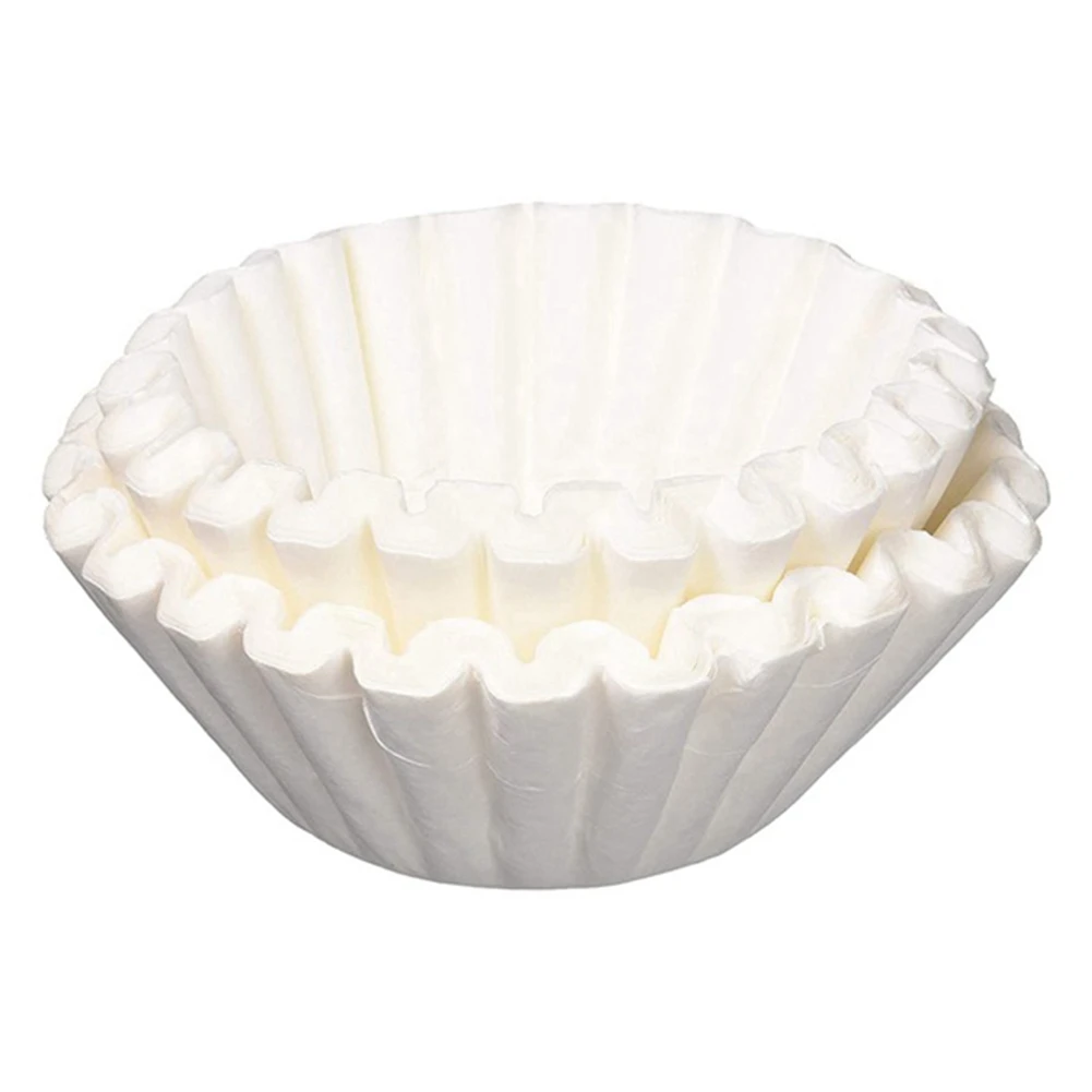 500Pcs 8/12 Cup White Coffee Filters Single Serving Paper for Coffee Machine Filter Paper Cake Cup Coffee Filter Paper