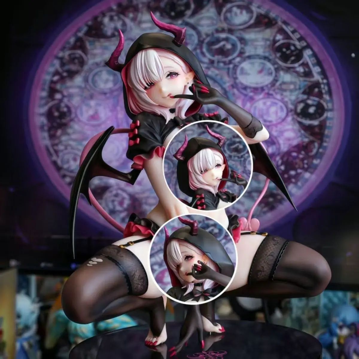 

EDS Studio Succubus Sister Tina 7.87Inch/20cm evangelion can move PVC Collect Game In-vehicle sexy Temptation figure Toys Gifts