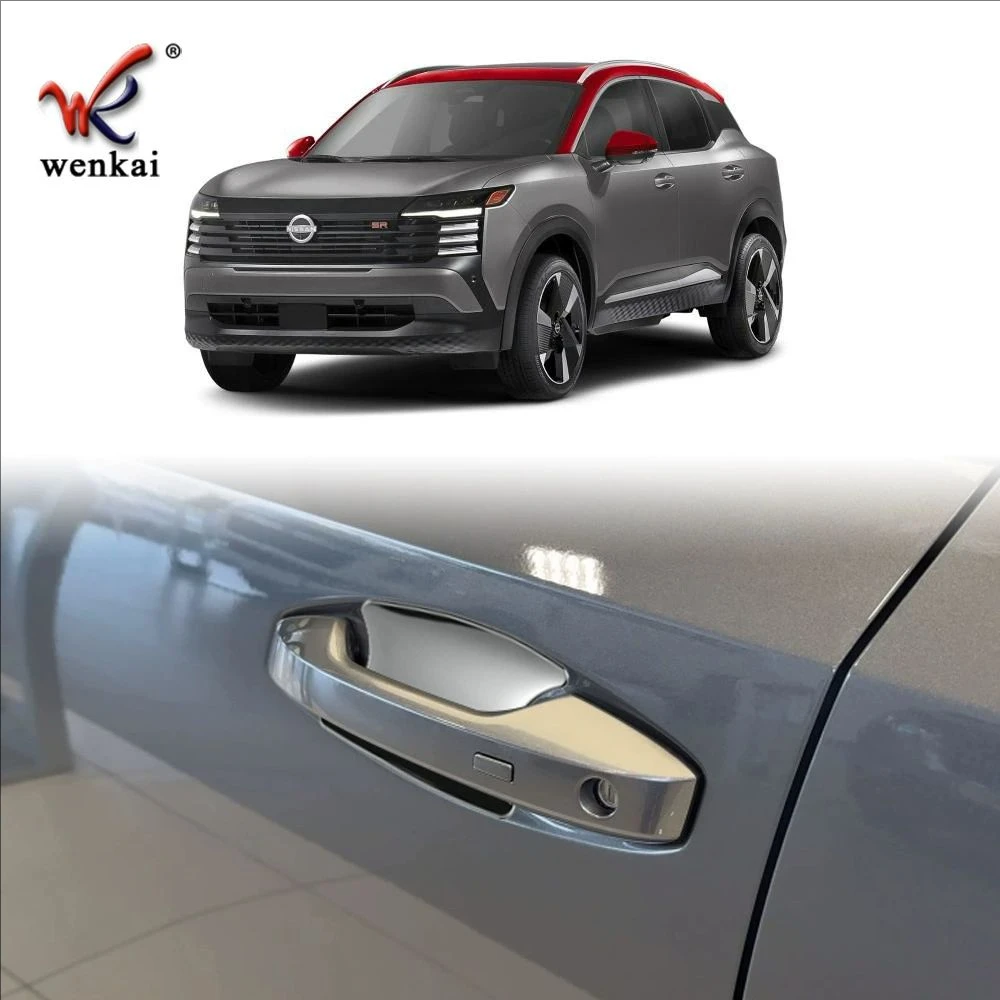 

Car Door Handle Bowl Cover Cap For 2025 Nissan Kicks Chromium Accessories