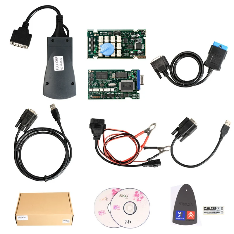 Lexia3 V48 for Citroen Diagnostic PP2000 V25 XS Evolution with Diagbox V7.8.3 with LED and Original Chip