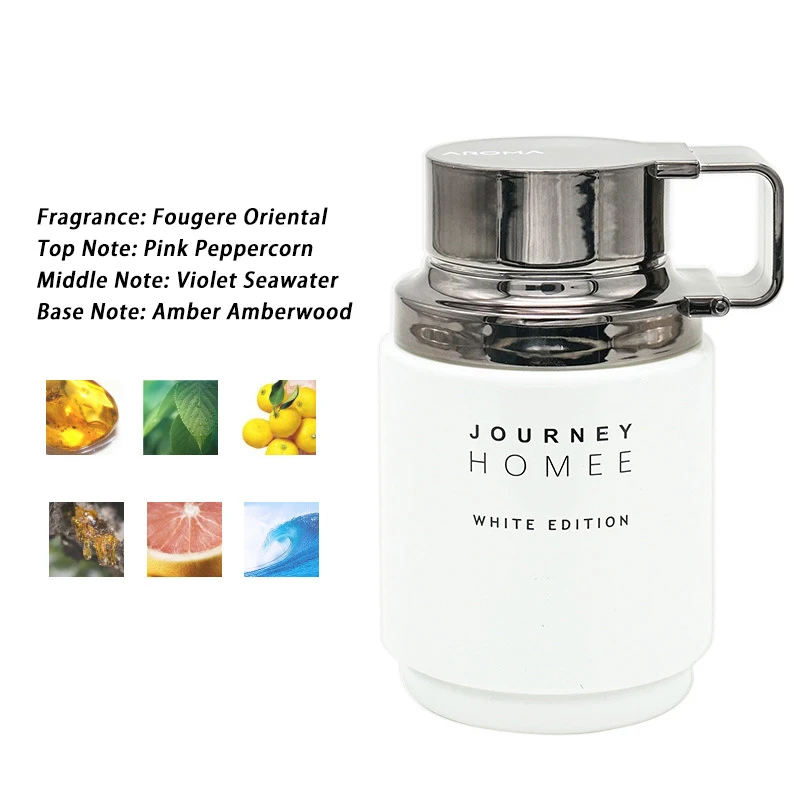 Luxuriöses Unisex-Eau de Parfum Spray, orientalisch-blumig-fruchtig-holziger Duft, Vanille/Leder/Moschus/Zitrus-Duftspray für Herren_voghion.com
