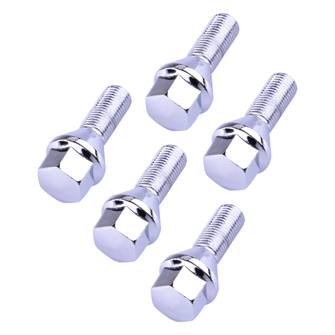 5pcs Wheel Lug Bolt Screw fit for Jeep Renegade Compass 2015-2022 Silver 68296586AA 52035199