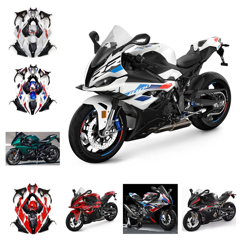 Bright light color block printing Motorcycle For BMW S1000RR 2019-2022 Full Fairing Kit S1000 RR Bodywork Cowling Injection