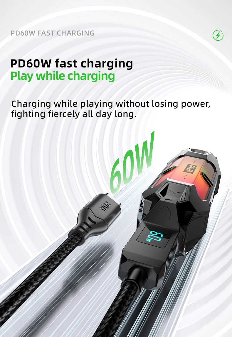 PIVA 4 in 1 Game Sound Card Adapter Docking Station Type-C PD60W DAC 32bit/384kHz 3.5MM USB2.0 3-stage EQ Tuning RGB for PUBG