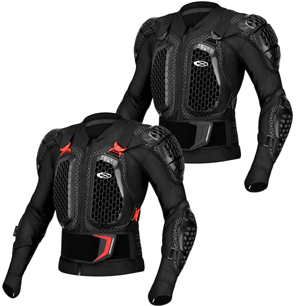 

Summer Motorcycle Jackets Men's Full Body Armor Protection Jackets Motocross Enduro Racing Moto Protective Equipment Clothes