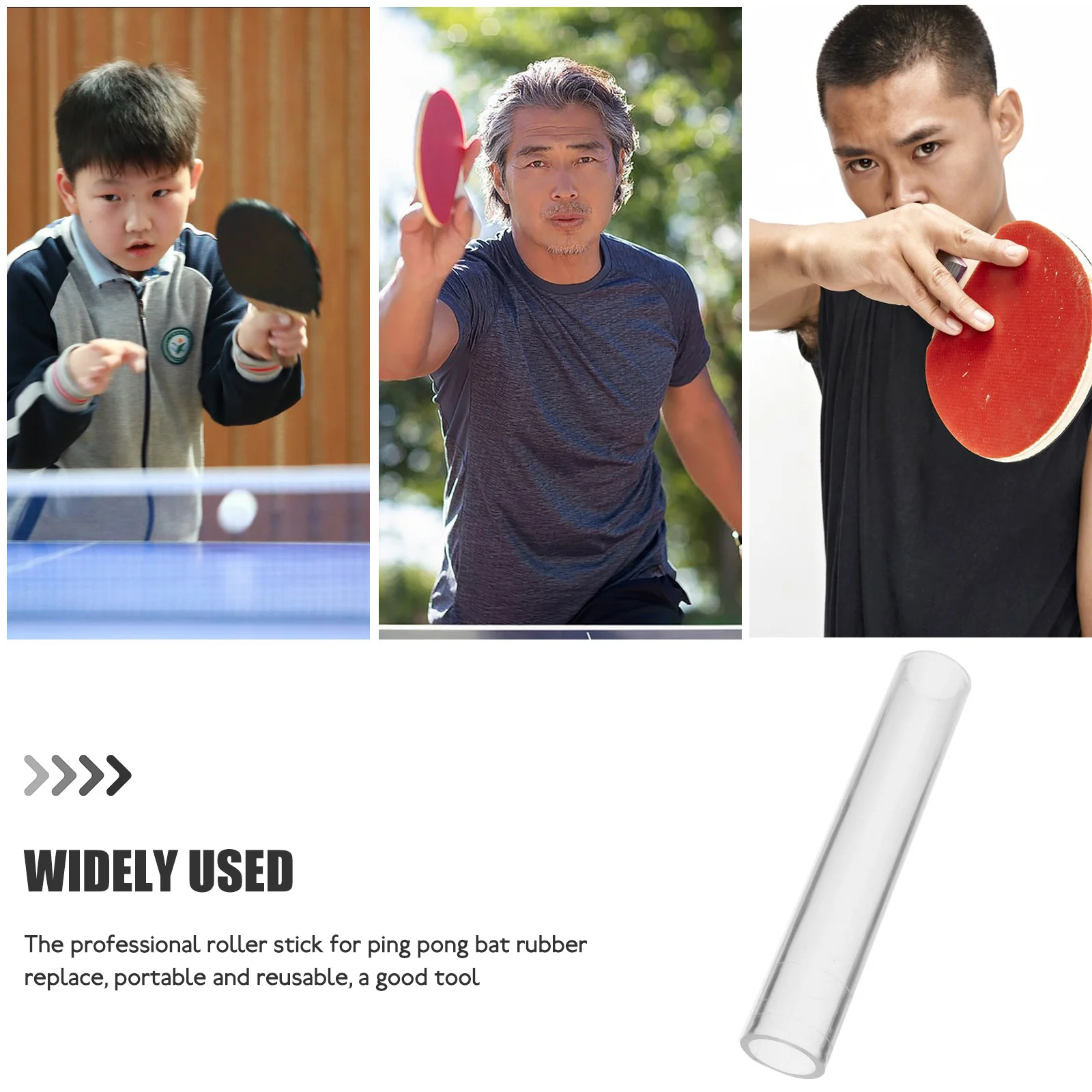 

Pong Bat Stick Plastic Repair Tool For Table Tennis Racket Replacement Lightweight Durable Design Fashionable Color
