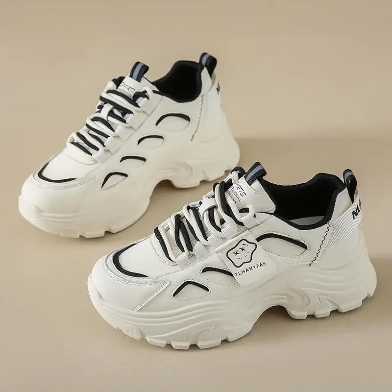 

Spring Women's Sneakers Breathable Wear-resistant Casual Shoes Outdoor Comfortable Soft-soled Running Shoes Designer Flat Shoes