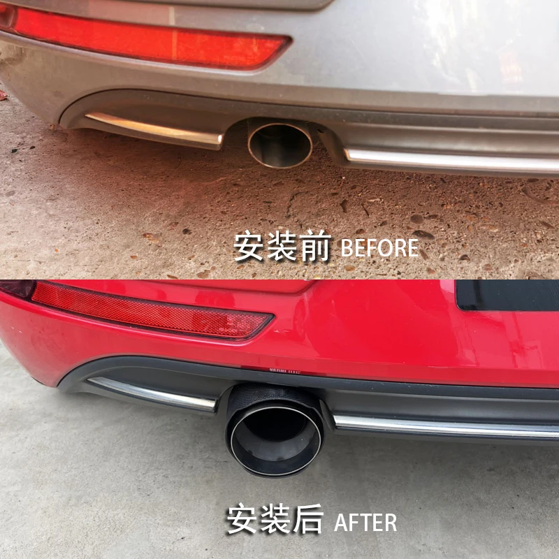 

SINGING индивидуальный наконечник выхлопной системы, украшение на заднее хвостовое горло, наконечники трубы, крышка глушителя, хвостовое сопло, автозапчасти, автомобильные аксессуары