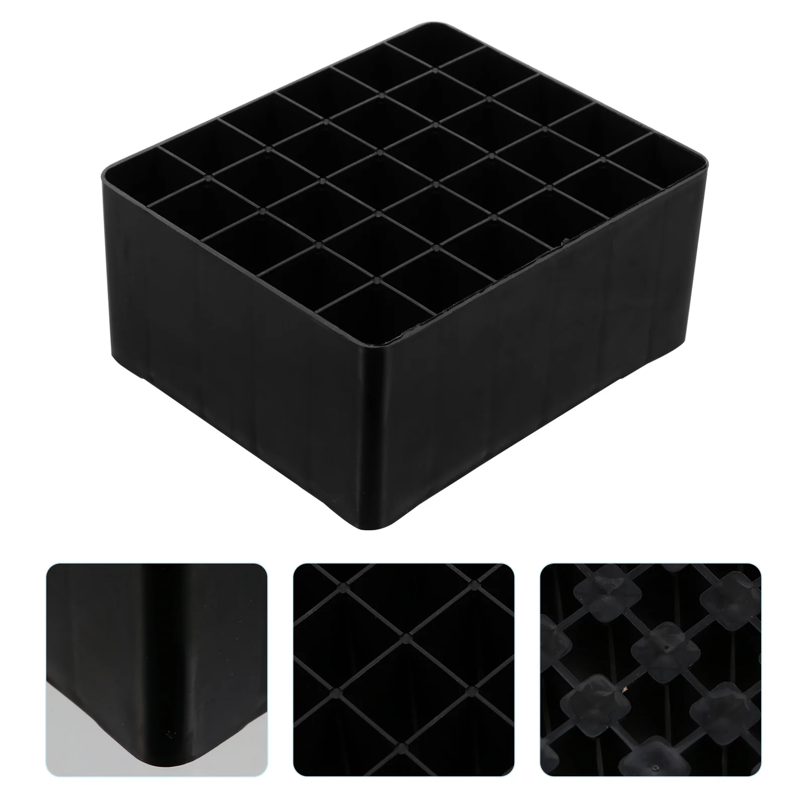 

4Pcs Mark Pen Holder Plastic Desktop Organizer 30 Slots Pencil Box Pen Storage Stationery Container Pencil Holder