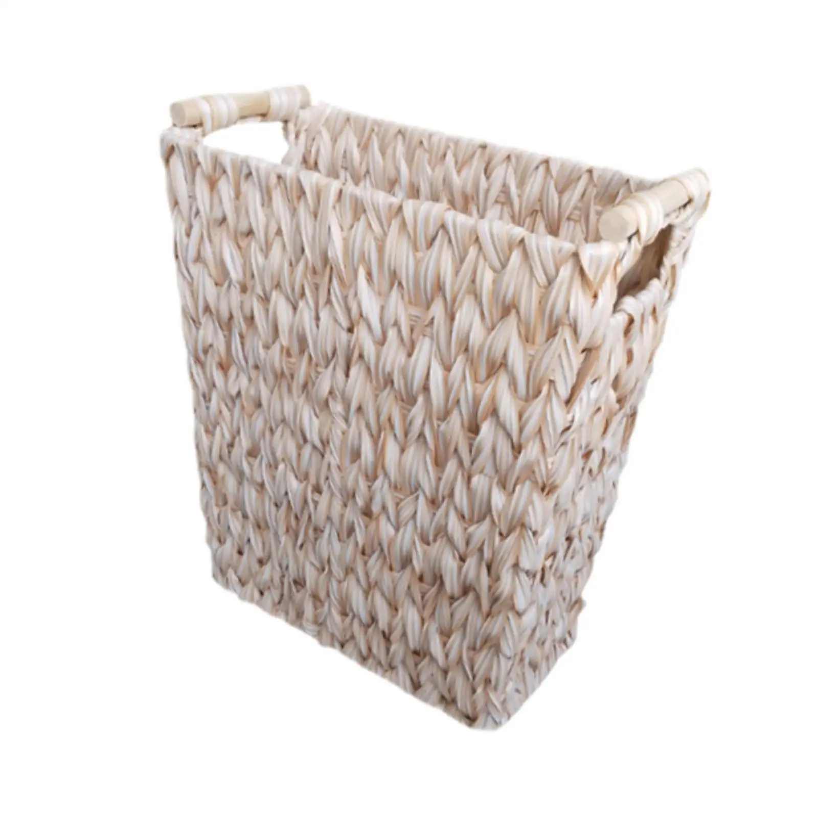 

Storage Basket Woven Basket Versatile with Handles Comfortable Toy Organizer