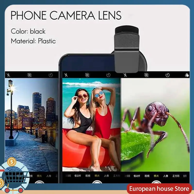 

ABFA 37Mm Adjustable Nd Filter Nd2-400 Medium Gray Mirror Mobile Phone Camera Lens Black Aluminum 2PCS