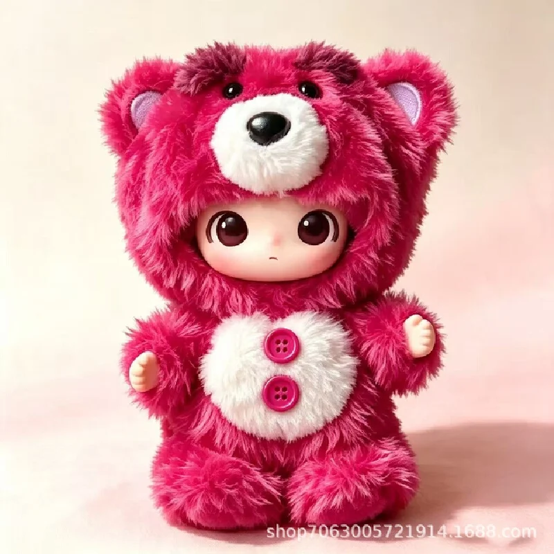 Nur Kleidung, keine Puppen. Für Labubu Dritte Generation DIMOO Serie 10cm Babykleidung, Puppenkleidung, Zubehör, süße Kleidung.