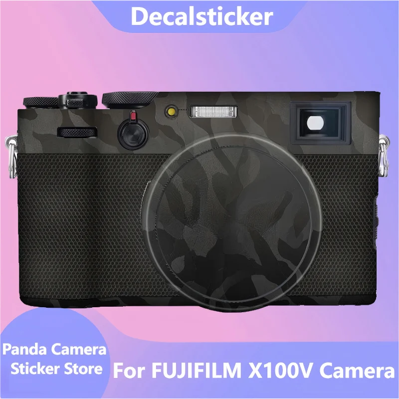 For FUJIFILM X100V Camera Sticker Protective Skin Decal Vinyl Wrap Film Anti-Scratch Protector Coat X100-V
