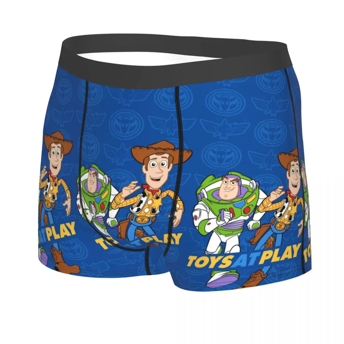 Custom Toy Story Cartoon Boxer Shorts For Homme 3D Print Underwear Panties Briefs Breathable Underpants