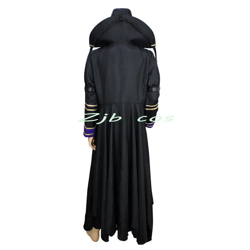 Kagenou Cid Kostüm Anime Die Eminenz im Schatten Cosplay Halloween Fancy Outfit Mantel Umhang Hosen Set Perücke