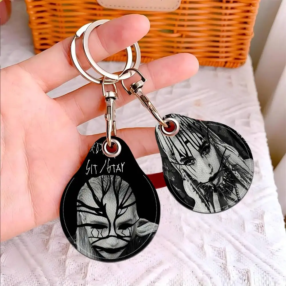 Album I Disagree By Poppy Mini Water Drop Shape Community Access Card Holder Elevator Card Sensor Drop Card Protector Keychain