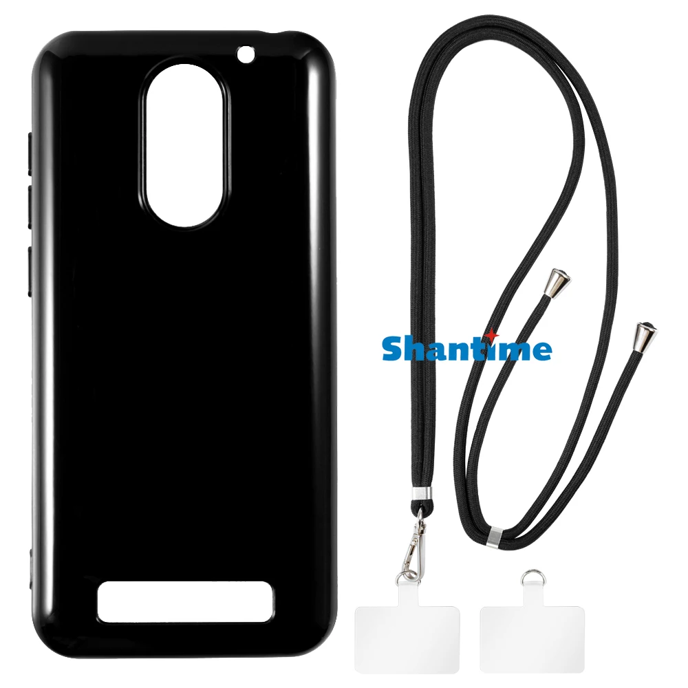 Suitable for Emporia Supereasy Case + Ajustable Neck/Crossbody Lanyards and Spacers, Silicone TPU Cover with Soft