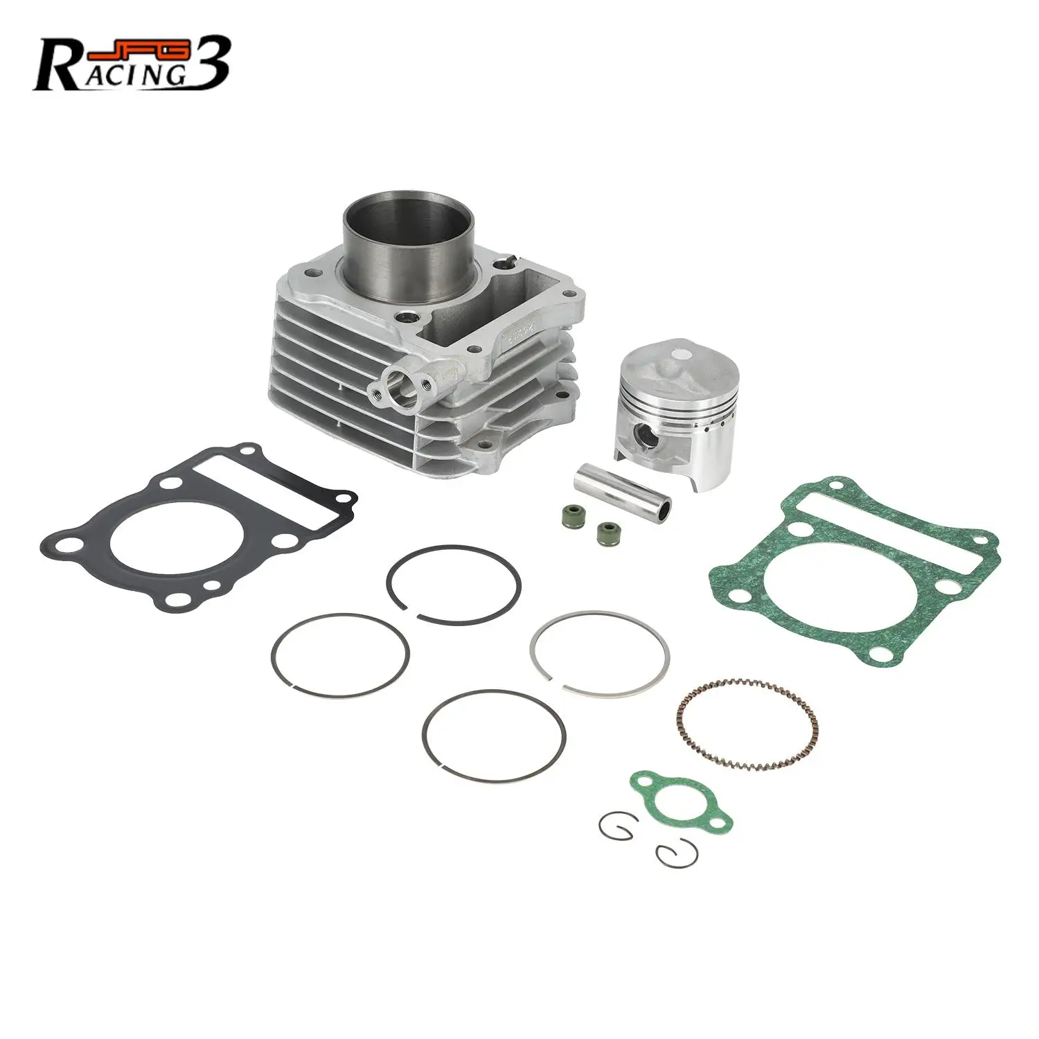 

Cylinder Block Sleeve Kit Piston Rings Head Base Gasket Kit For Suzuki DRZ125 DRZ 125 1994-2021 Aluminum Motorcycle Accessories