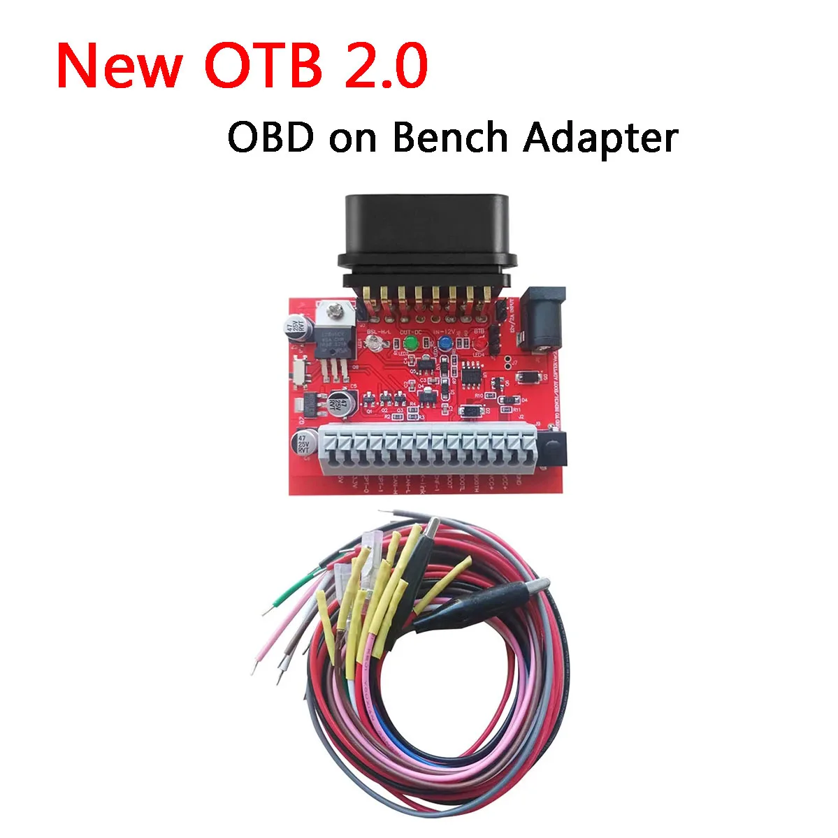 The latest OTB 2.0 OBD on Bench Adapter ECU Programmer Tool for KT200 KT200II Tagflash