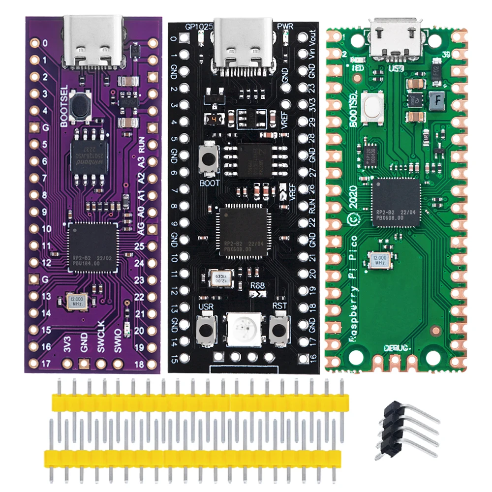 FOR aspberry Pi Pico Development Board A Low-Cost High-Performance Microcontroller Board RP2040 Cortex-M0+ Dual-Core ARMrocessor