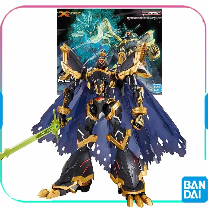

Bandai Original GUNDAM Figure-rise FRS ALPHAMON Anime Action Figure Assembly Model Toys Collectible Model Ornaments Gifts