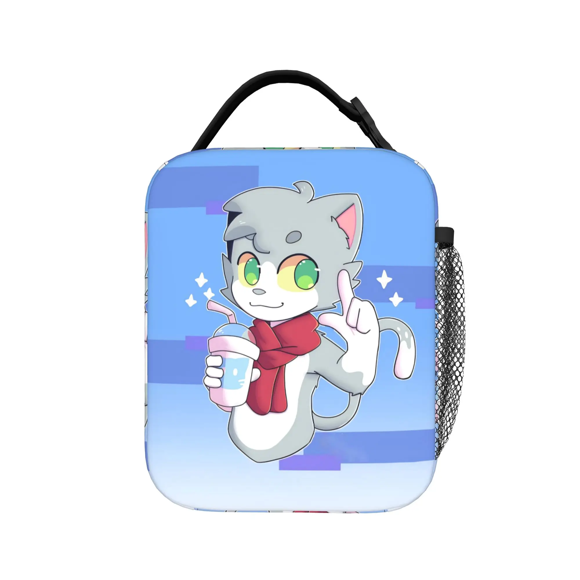 Acenixs Insulated Lunch Bags Cooler Bag Reusable,Meal Container Cartoon Leakproof Lunch Box Tote Food Storage Bags Work  Travel