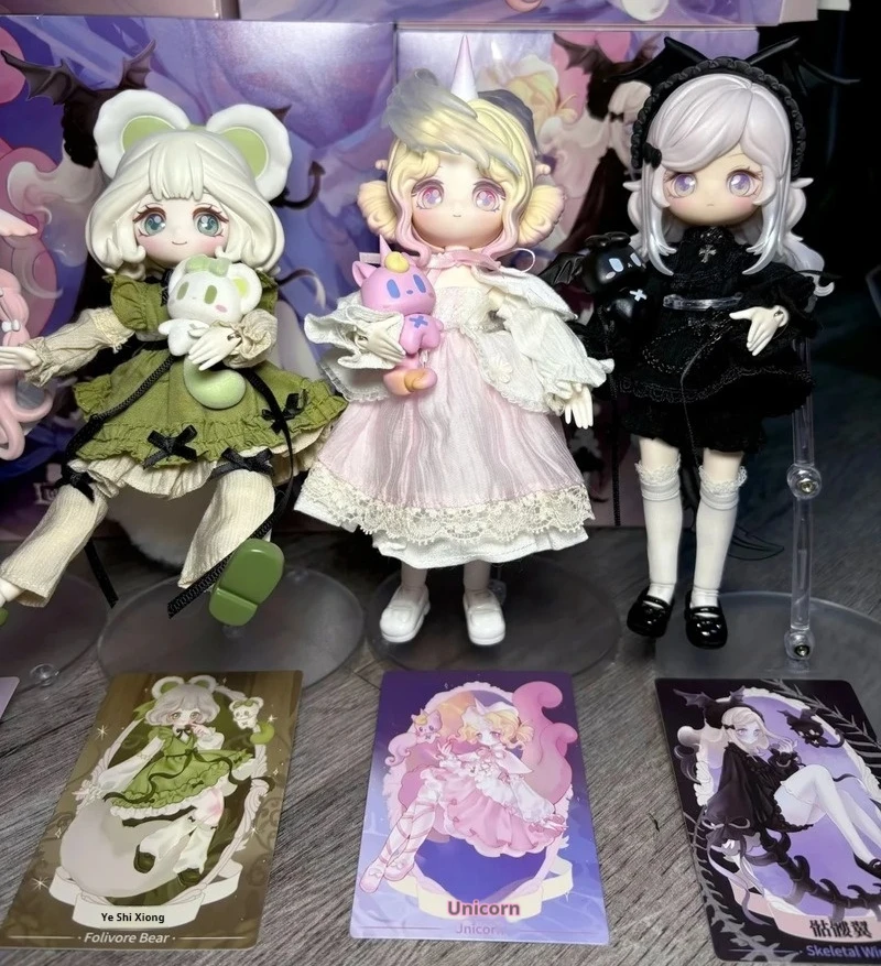 

Подлинная серия Lulu LL Story Bjd слепая коробка масштаб 1/12 Bjd кукла подвижный шарнир фигурку оригинальная Mystery Box игрушки подарки