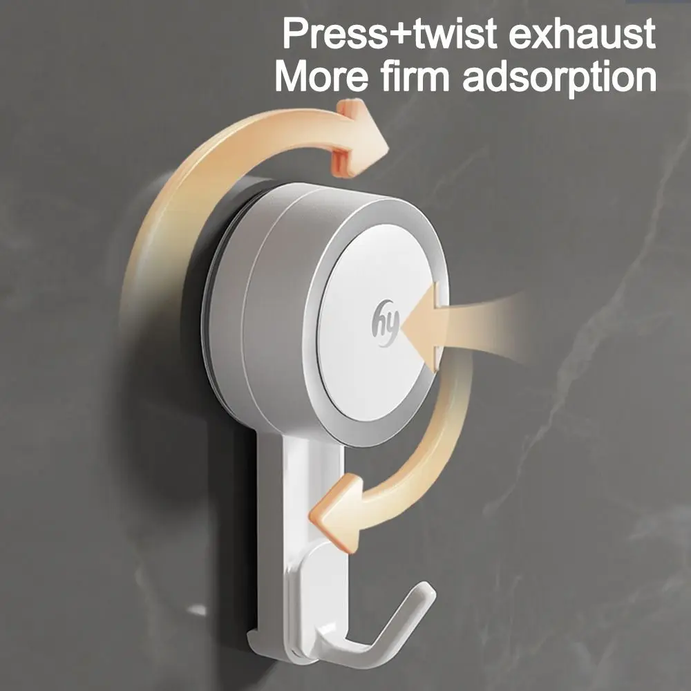 Immagine 5: Nuovi Ganci a Ventosa per Bagno, Resistenti e Senza Foratura, Appendiabiti da Parete Riutilizzabile, Gancio per Chiavi