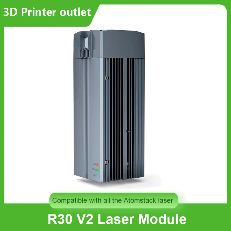 R30 V2 Upgraded Infrared Laser Module 1064nm Laser for Engraving Metal Plastic Compatible with all the Atomstack laser