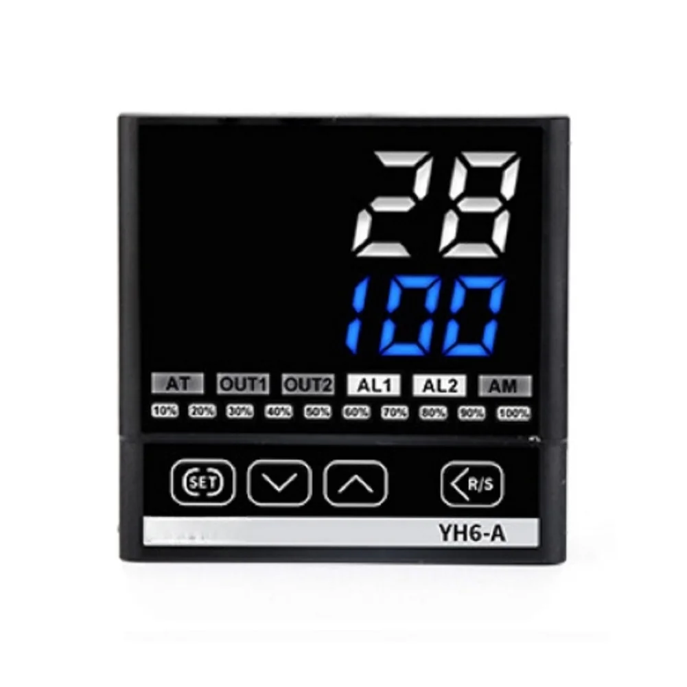 Digital Temperature Controller With PID Algorithm, Dual Relay & For SSR Outputs For Industrial Heating & Cooling