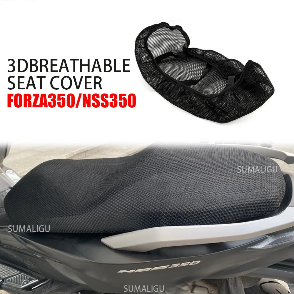 

For Honda For Forza350 NSS350 For Forza NSS 350 Nylon Fabric Saddle Seat Cover Motorcycle Non-slip Protection Cushion Seat Cover