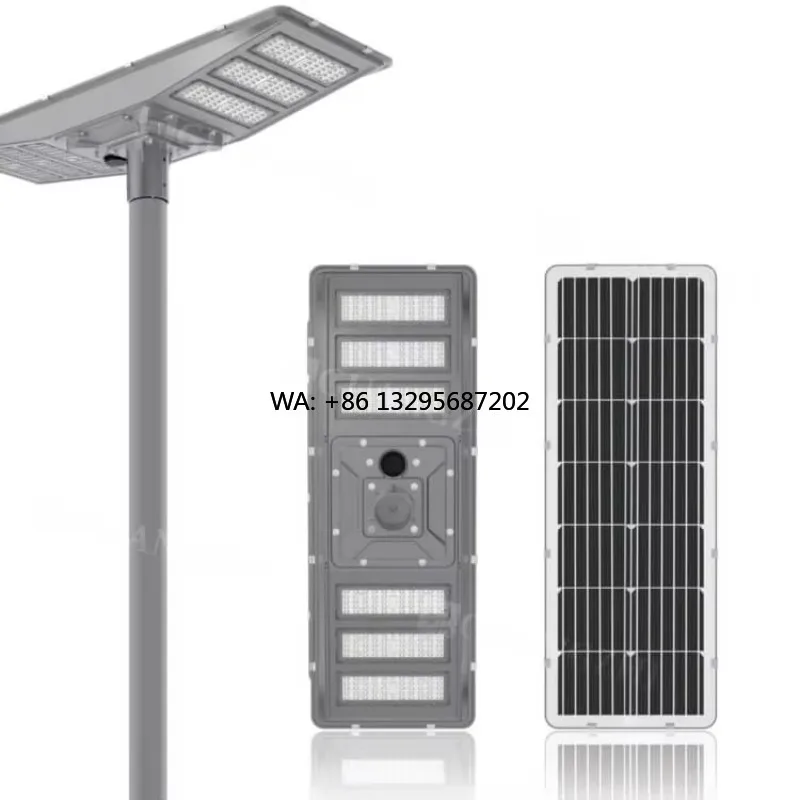 

Double Heads 2 Side Two End 30W 60W 90W 120W 150W 300W IP65 Integrated All in One LED Solar Street Light with Motion Sensor