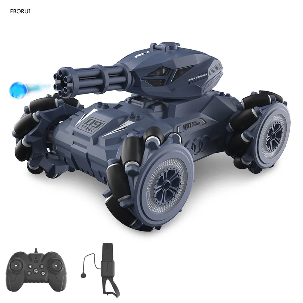 

Радиоуправляемый Танк JJRC Q126 2.4Gz, вездеходная Водяная бомба, Радиоуправляемый автомобиль, звук и свет, дистанционное управление, боевые майки, военная Боевая война, игрушечные танки