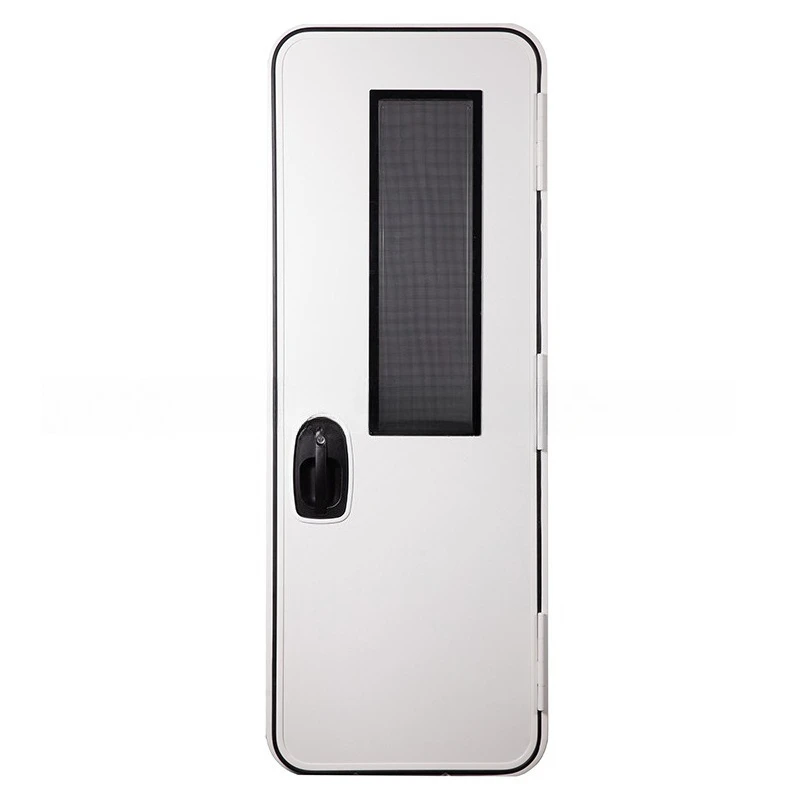 RV European door with screen door RV door aluminum alloy