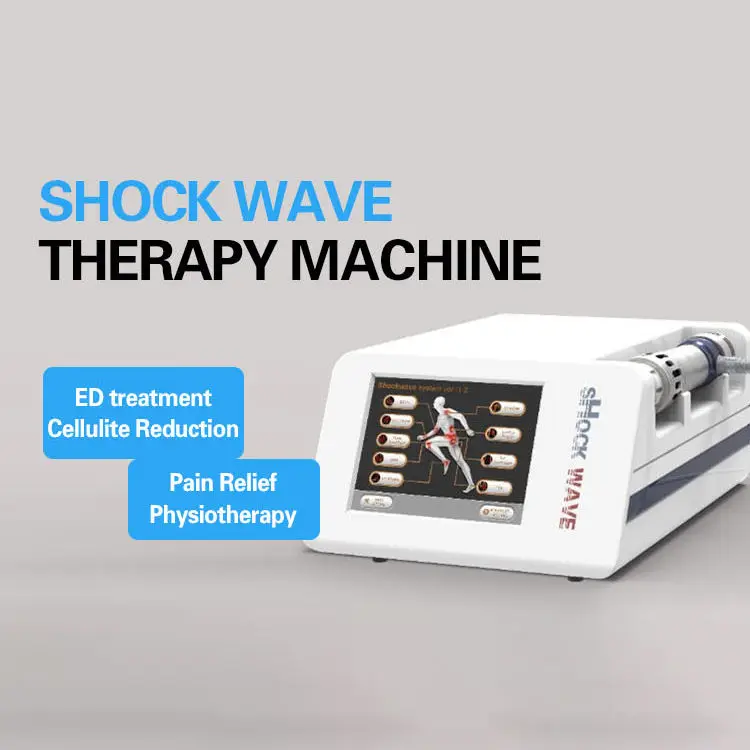 Shockwave Therapy Machine Physiotherapy Pain Relief Shock Wave Physical Therapy Equipments Eswt ED Shockwave Therapy Machine