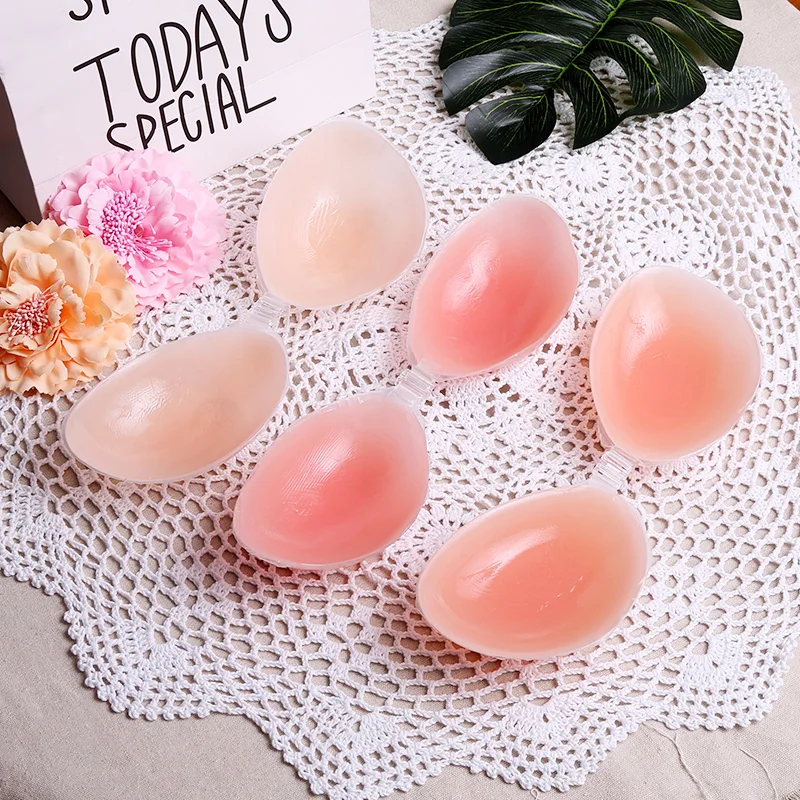 

Утолщенные силиконовые накладки на соски, сексуальные чашечки для бюстгальтера, утолщенные силиконовые накладки для груди, невидимые спортивные накладки для купальников