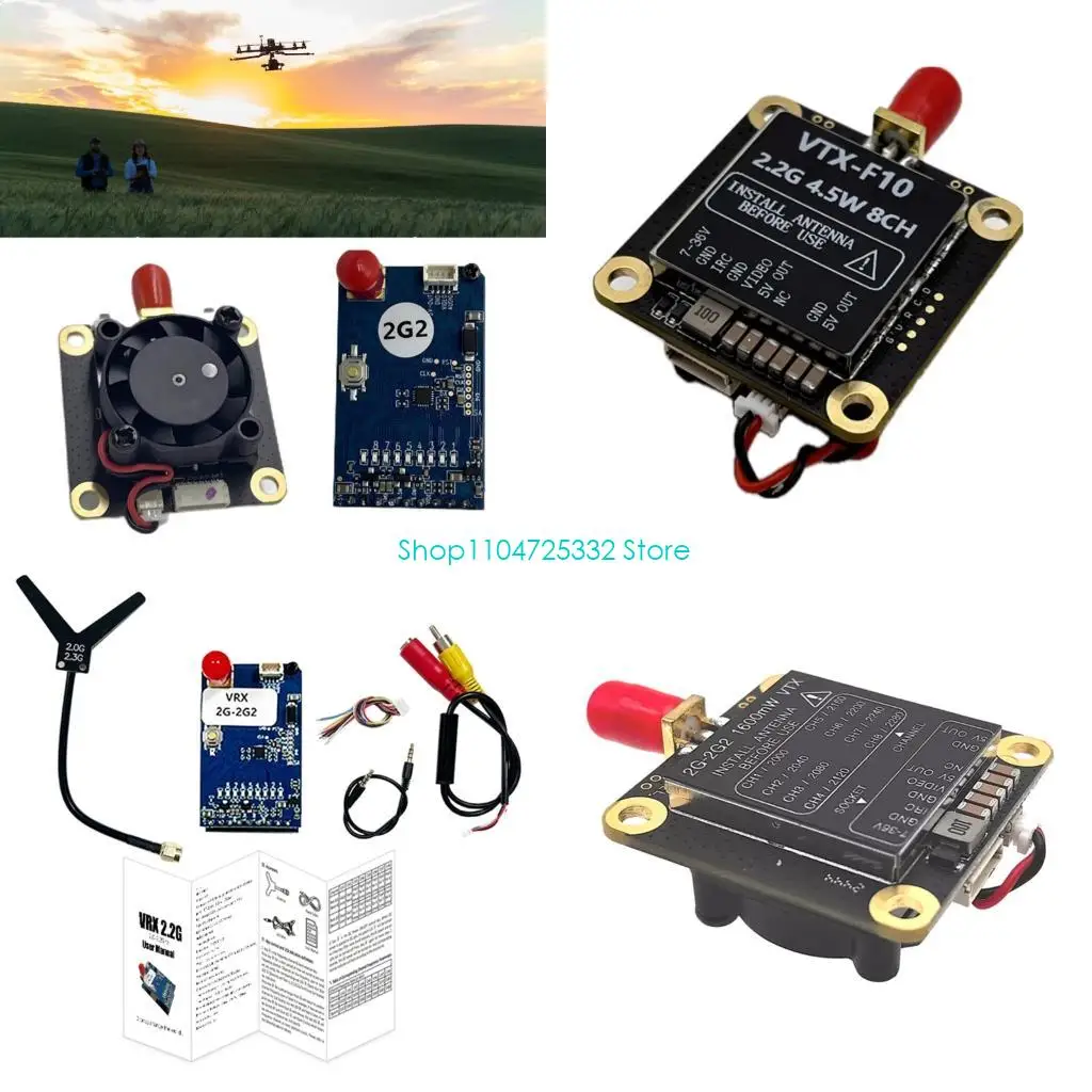 p5ea-8-canaux-45-w-fpv-Emetteur-pcb-materiau-lightweight-pour-les-amateurs