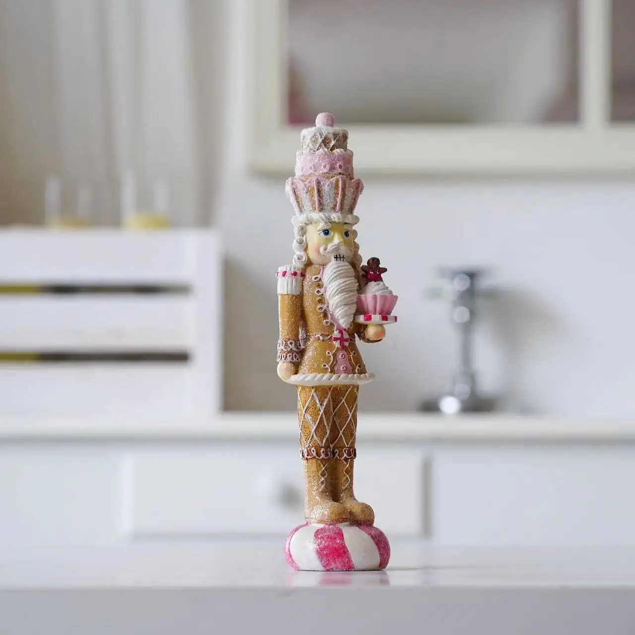 Sweet Pink Nutcracker Soldier  - Nutcracker Figurine review and price