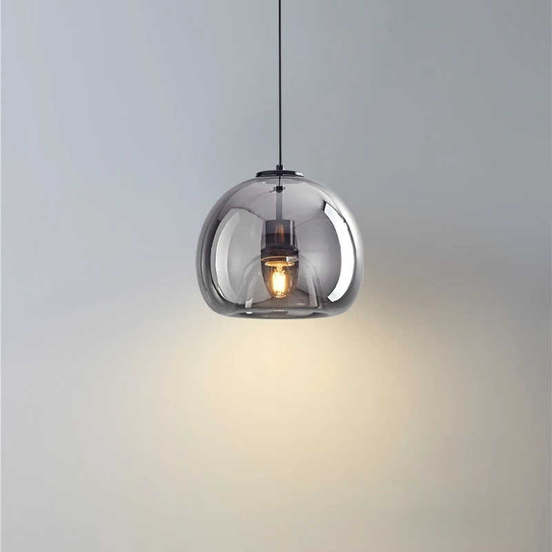 Imagem -02 - Nordic Chandelier For Restaurant Lustre Pendant Lights Minimalist Hanging Lamp Coffee Shop Jantar Cozinha Bar Quarto Bedside Lamp