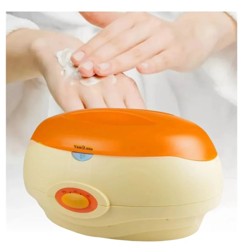 Epilator Hand Feet Paraffin Therapy Bath Wax Warmer Pot Heater  Salon Spa Equipment Hair Removal Moisturize and Soothe Dry Skin