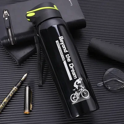 Mountain Bike Bicycle Water Bottle Kettle Cycling Thermos Warm Keeping Water Cup Sports Bottle 500ml Aluminum Alloy 0.5L