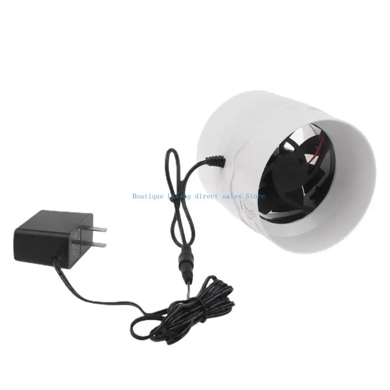 가정용 욕실 환기용 110mm 공기 송풍기 속도 조절 배기 팬