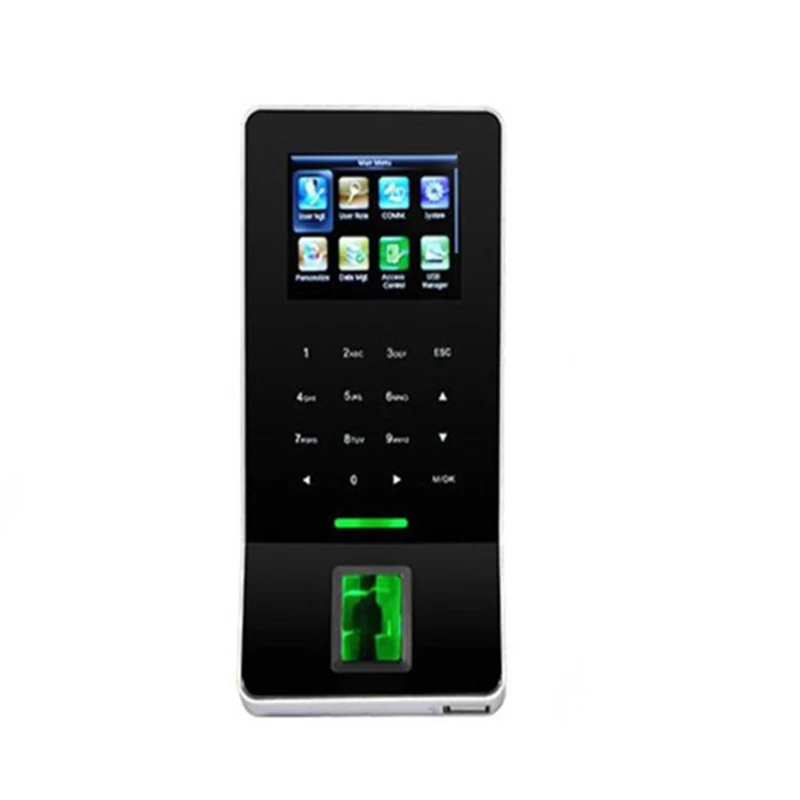 F28-IC built-in WiFi, anti submarine function, high-definition color screen fingerprint+13.56MHz IC access control