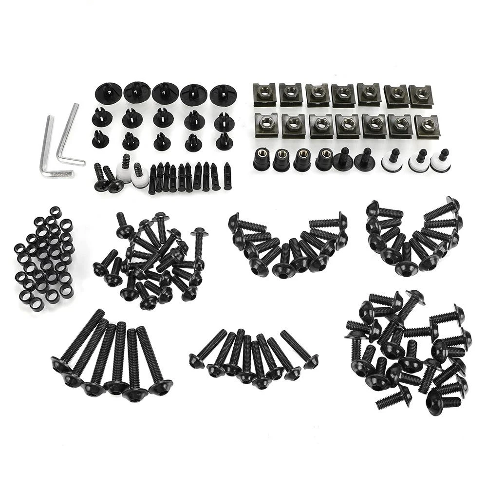 

Motorcycle Fairing Bolt Kit Fastener Clips Screw For Honda CBR600RR CBR 600RR 600 RR 2005 2006 CBR600 RR Alloy Complete Nut Set