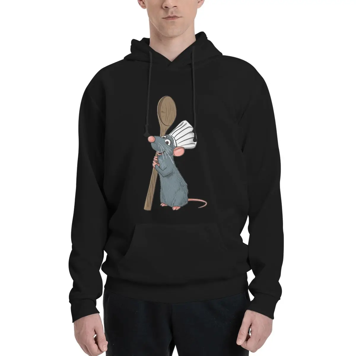 Remy The Little Chef From Ratatouille Hoodies Men's Women Casual Pullover Sweatshirt Fashion Long Sleeve Hooded Autumn Winter