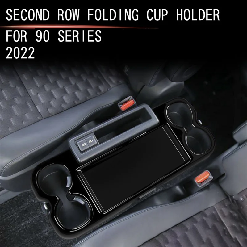 For Toyota Voxy Noah 90 Series 2022 Middle Row Center Console Water Cup Holder Cover Frame