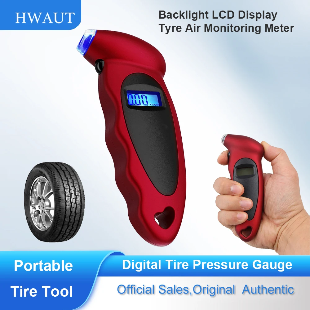 

150PSI Digital Tire Pressure Gauge Backlight LCD Tyre Air Monitoring Meter High Precision Handheld Tester Tool for Car Truck