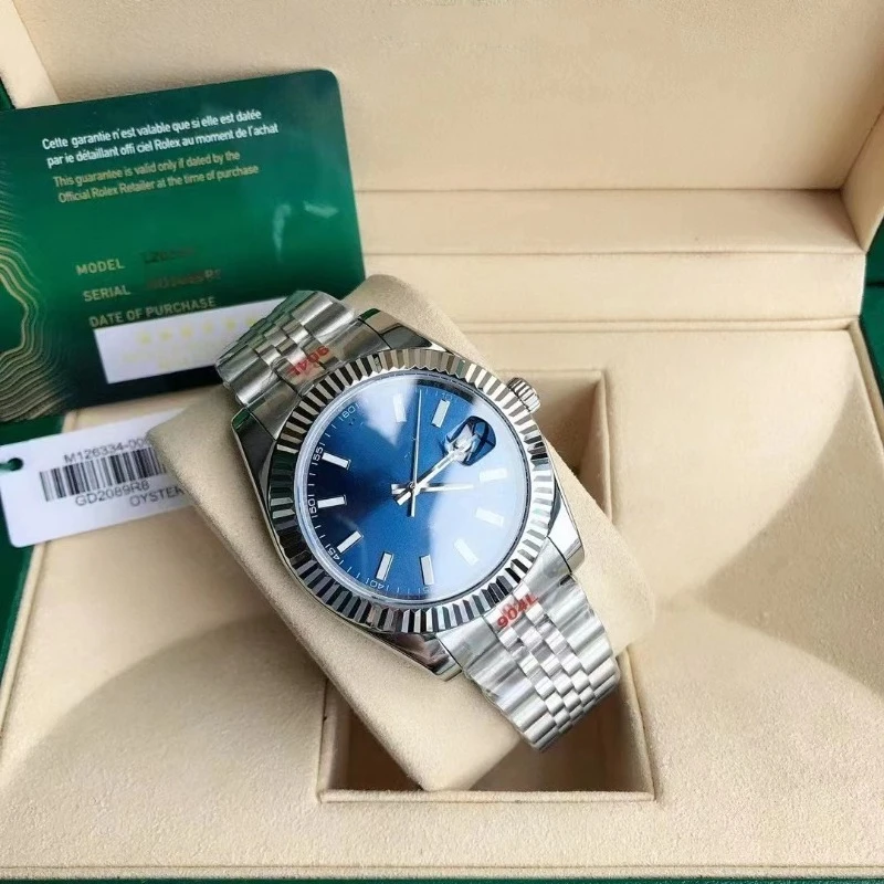 2025 ساعة ميكانيكية أوتوماتيكية فاخرة للرجال سوار فولاذي غير قابل للصدأ كريستال الياقوت مقاوم للماء 100 متر مضيئة الهيكل العظمي الهاتفي