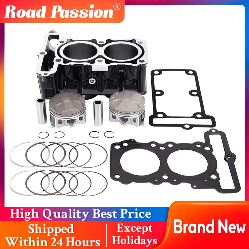 

62mm Motorcycle Engine Air Cylinder Block & Gaskets & Piston Rings Kit For Kawasaki EX250 Ninja KLE250 Versys-X 250 ER250 Z250